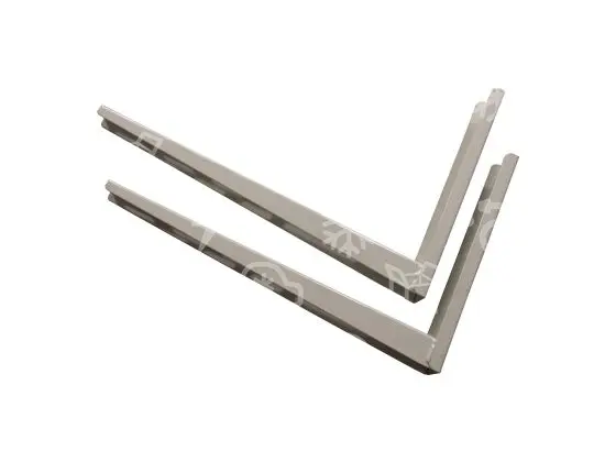 konzole montovaná L = 600 mm, H = 400 mm, nosnost 100 kg, bílá, NICCONS